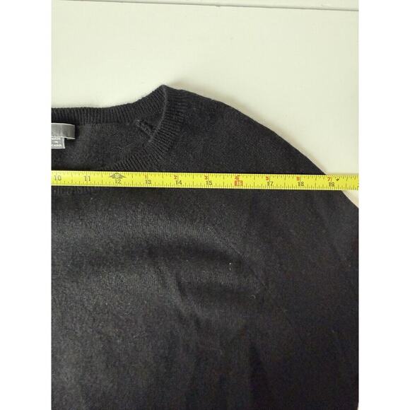 Vince Women Size Small Cashmere Sweater Black Relaxed Fit - Picture 9 of 12